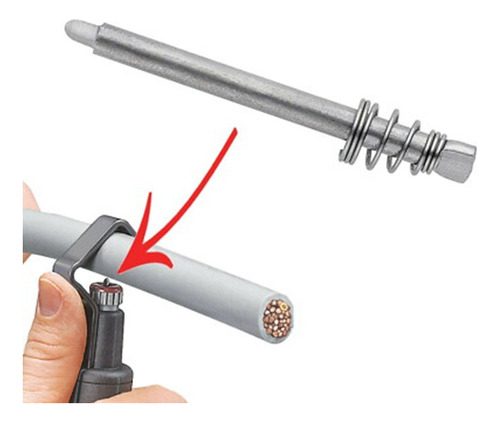 Cuchilla Pelacable Desvainador 1630135 /45 Knipex | Symnet