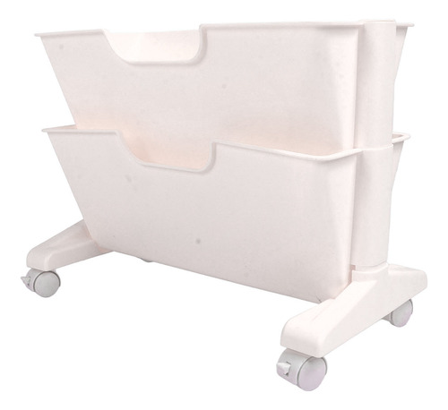 Estantería Trolley Para Libros, Estantería De Escritorio Móv