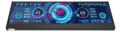 Monitor De Temperatura De Computadora De 14 Pulgadas, Pantal