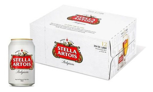 Pack Cerveza Stella Artois 12 Un X 353 Cc (1 Pack)-super