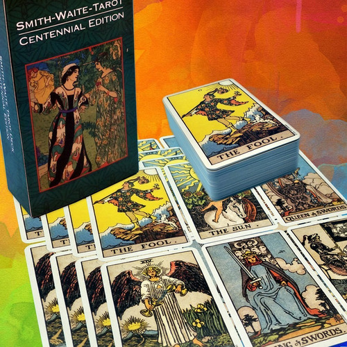 Imagen 3 de 6 de Smithwaite Tarot Tarjetas 78 Hojas/conjuntos De Caja De Colo