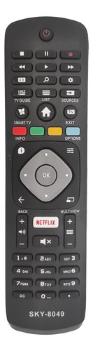 Controle Remoto Para Tv Philips Smart Netflix