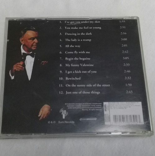 Cd Frank Sinatra = 1915-1998 (Usado)