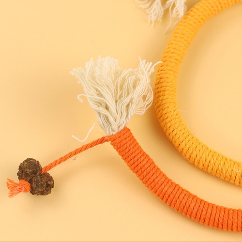 (r) Rope Cats Scratching Toy Puppies Molar Multicolor Cat