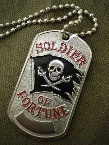Placa De Identificación (dog Tag) Soldier Of Fortune