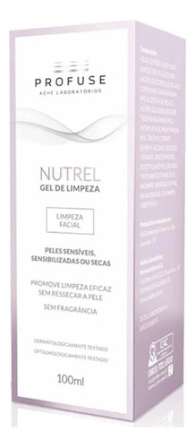 Gel De Limpeza Facial Profuse Nutrel - 100ml