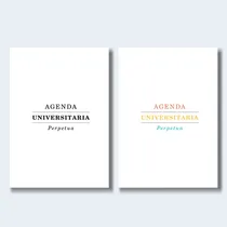 Comprar Agendas Universitarias Perpetuas 2024 -combo X 2-imprimibles