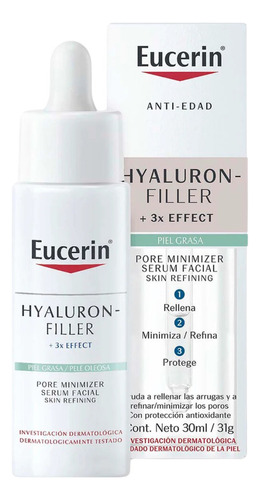 Eucerin Hyaluron Filler Pore Minimizer Sérum X 30 Ml Momento de aplicación Día/Noche