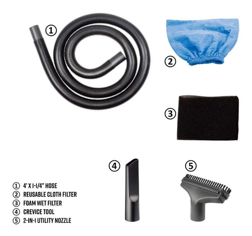 Aspiradora De Agua Y Polvo Vacmaster + Función Soplador+ New