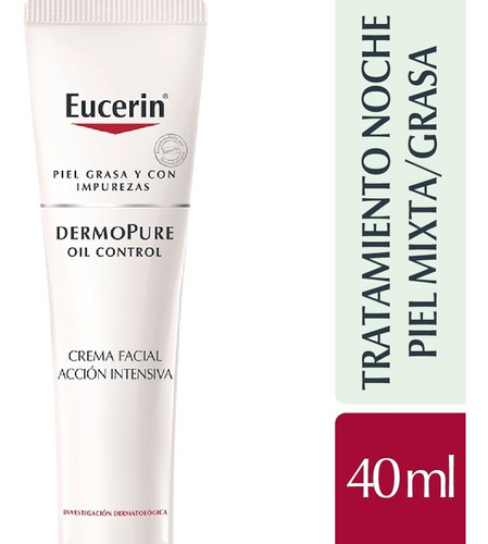 Eucerin Dermopure Oil Control Crema Facial Acción Intensiva