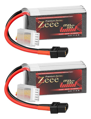 Batería Zeee Premium Series 4s Lipo 14.8v 100c 850mah Baterí