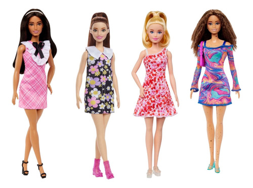 Muñeca Barbie Fashionista 30 Cm Varios Modelos Originales