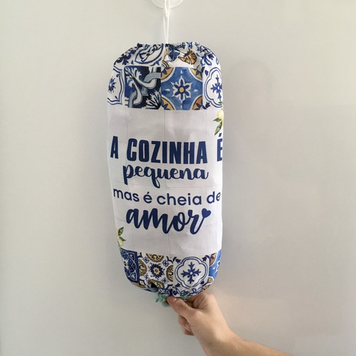 Imagem 4 de 6 de Puxa Saco Divertido De Cozinha - Cozinha Cheia De Amor