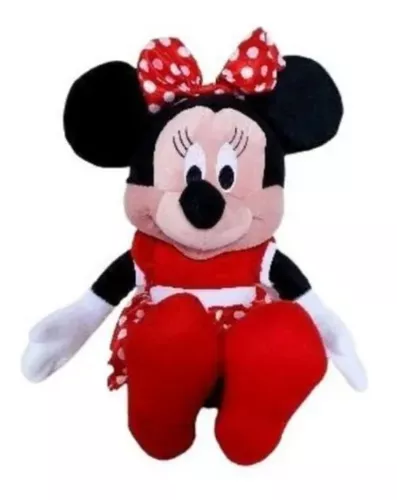 Minnie Pelúcia 45cm Boneca Gigante Vestido - Minie Brinquedo - Pelúcia -  Magazine Luiza