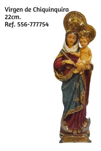 Virgen De Chiquinquira Di Angelo 22cm