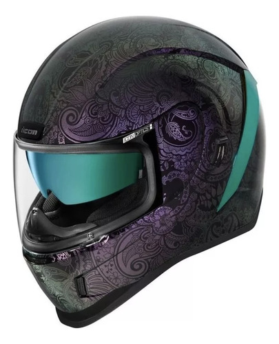 Casco Icon Chantilly Dama Excelente Estado Oferta 