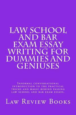 Libro Law School And Bar Exam Essay Writing For Dummies A...