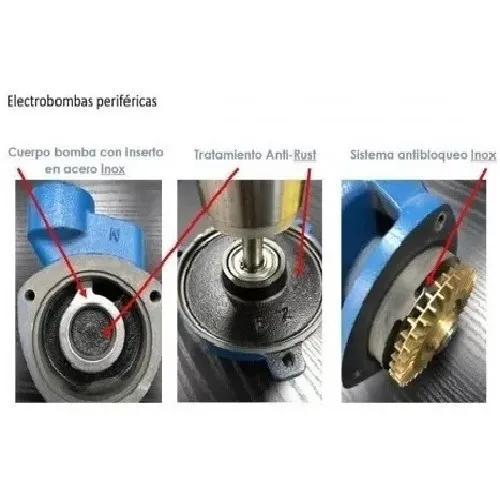 Bomba Centrífuga 0.5hp Periférica Agua