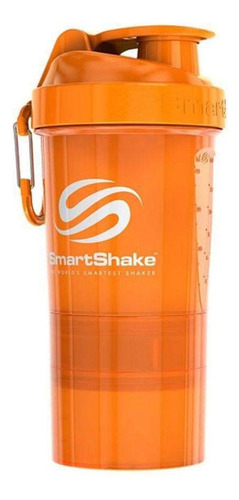 Smartshake Original 2go - Botella, Gunsmoke Black, Gunsmoke