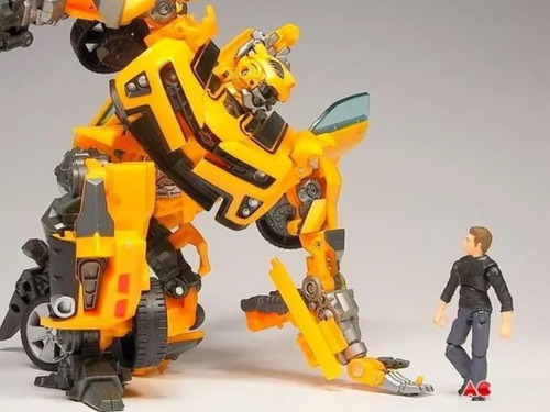 Aplicável A Figura De Bumblebee Y Sam Witwicky De