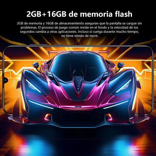 Teléfonos Inteligentes Android Baratos X5 Pro 6.49 En Ram2gb Y Rom16gb Verde