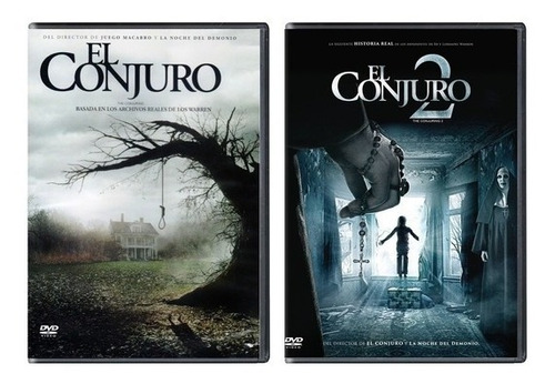 El Conjuro 1, 2 Y 3 Dvd Español