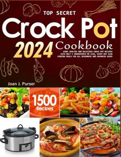 Libro Físico En Inglés Top Secret Crock Pot Cookbook