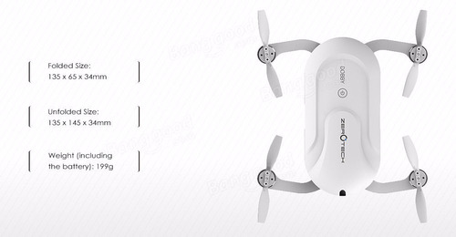 Dron Con Cámara 4k Hd  Zerotech Con Gps, Última Tecnología