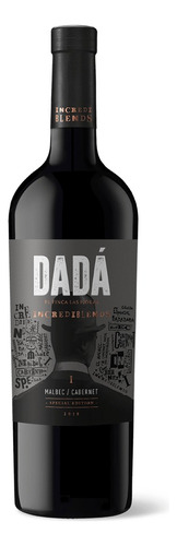Vino Dadá Incrediblends 1 Malbec/cabernet  X 750 Ml