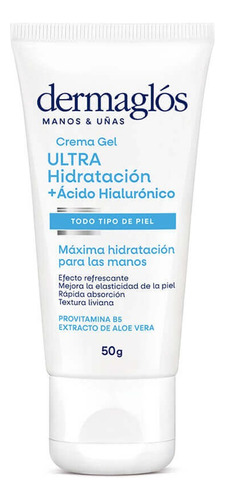 Dermaglos Manos Y Uñas Crema Gel Ultra Hidratación 50g