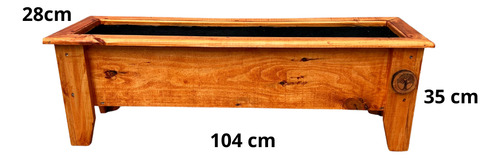 Jardineras Macetero De Madera Rectangular Grande
