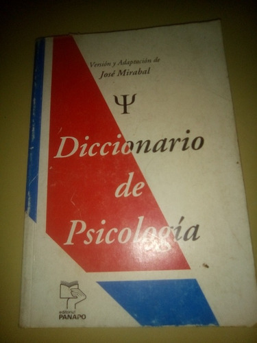 Diccionario De Psicología José Mirabal