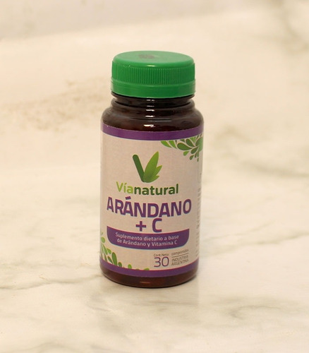 Imagen 4 de 4 de Arandanos + C Via Natural 30 Comp