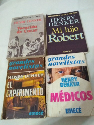 Vocacion De Curar Henry Denker X5 Novelas El Experimento M 