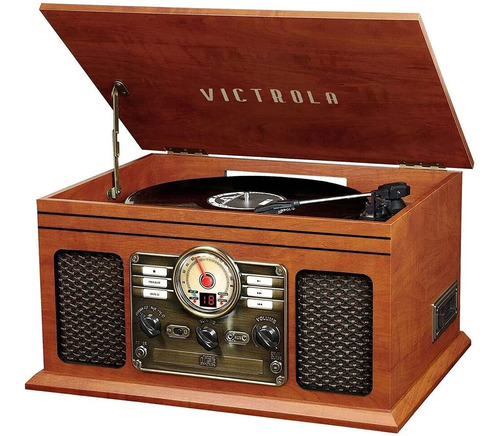 Victrola Nostalgic - Reproductor De Grabación Bluetooth 6 En