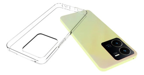 Funda Para Vivo V21 5g Tpu Transparente Antishock