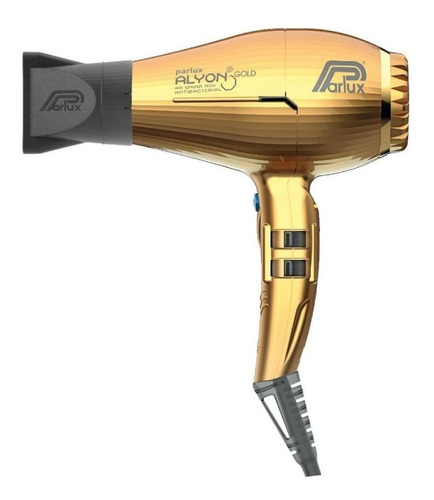 Secador de cabelo Parlux Alyon Air Ionizer Tech ouro 220V