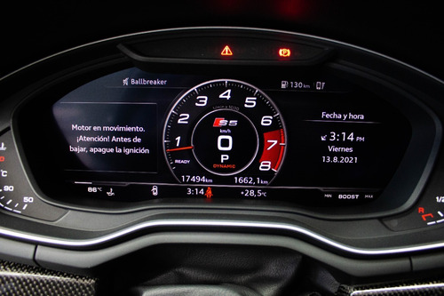Imagen 8 de 15 de Audi S5 3.0tfsi 354hp Quattro 2018, Garantía Por 12 Meses.
