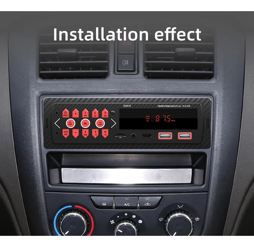 Autoestéreo Reproductor Mp3 Bluetooth Audio Vehiculos 2 Usb