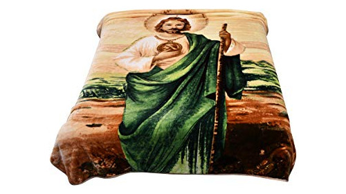 Cama 75  H Wx90 Manta, Religiosa De Jesús 's, St Jude, Visón