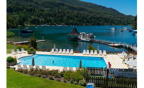 Alquilo Departamentos En Bahia Manzano Resort Villa La Angostura - Vista Al Lago Y Pileta Climatizada