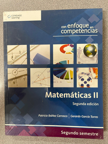 Matematicas Ii 2ed. 2do.semestre -libro Nuevo, Emplasticado