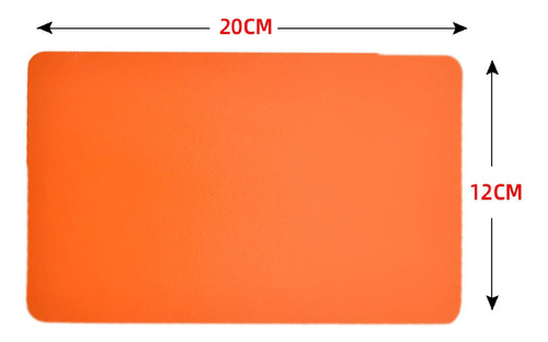 4 Parches De Reparación De Pvc De 2 Piezas, Parche Naranja