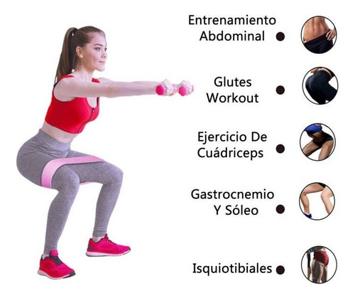 . Banda De Resistencia For Ejercicios De Pilates, 3 Niveles