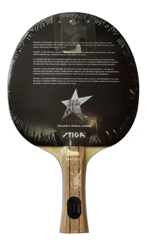 Set 2 Paletas Ping Pong Stiga Dorado + 6 Pelotas Stiga Cup