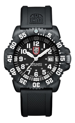 Reloj negro militar Luminox Navy Seal Xs.3051 Colormak