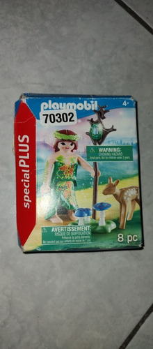 Figura Playmobil Special Plus 70302 Hada Con Cervatillo (Usado)