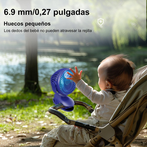 Ventilador Portatil Usb,10000mah Ventilador Con Batería