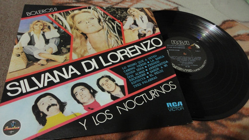 Vinilo Silvana Di Lorenzo Y Los Nocturnos - Boleros