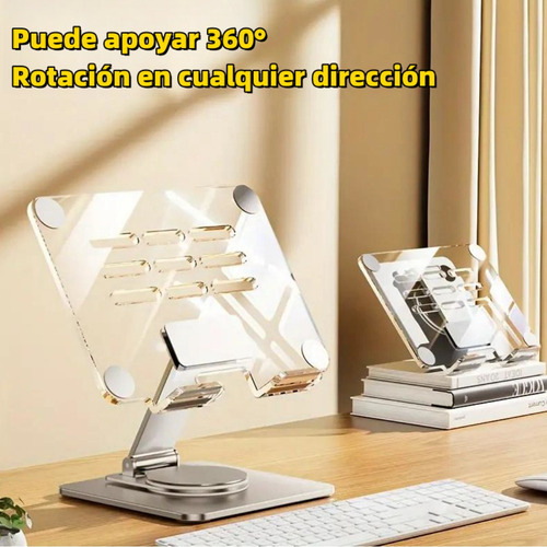 De Base De Soporte Ajustable Plegable Giratorio 360 Para